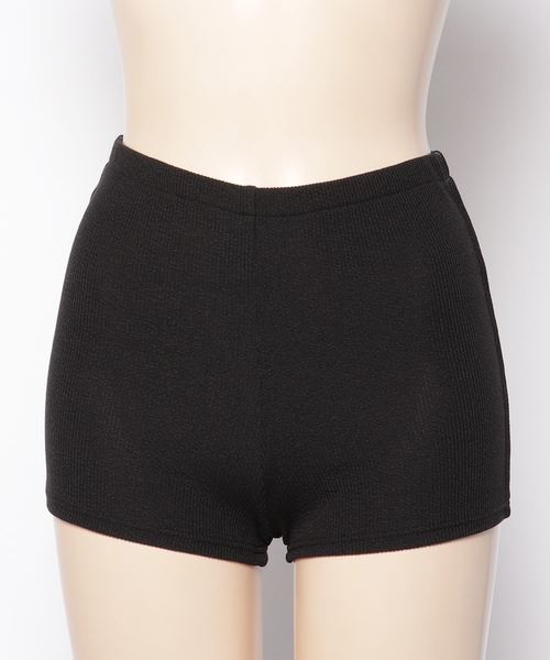 GUACAMOLE（ガカモレ）の「RIB SHORT BOTTOM / リブショートボトム（水着・レディース・ブラック/グレー/カーキ・MEDIUM）」の8枚目の写真