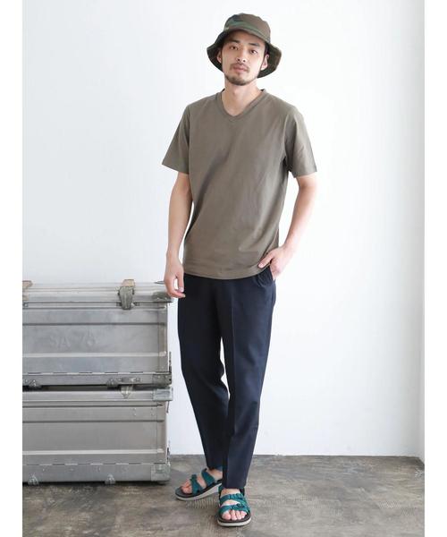 CRAFT STANDARD BOUTIQUE（クラフトスタンダードブティック）の「イージーテーパードパンツ1 ☆○（その他パンツ・メンズ・ネイビー/グレー/サックスブルー・LL/S/M/L）」の10枚目の写真