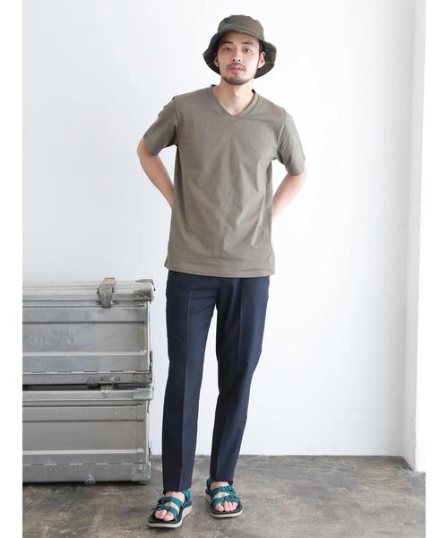 CRAFT STANDARD BOUTIQUE（クラフトスタンダードブティック）の「イージーテーパードパンツ1 ☆○（その他パンツ・メンズ・ネイビー/グレー/サックスブルー・LL/S/M/L）」の12枚目の写真