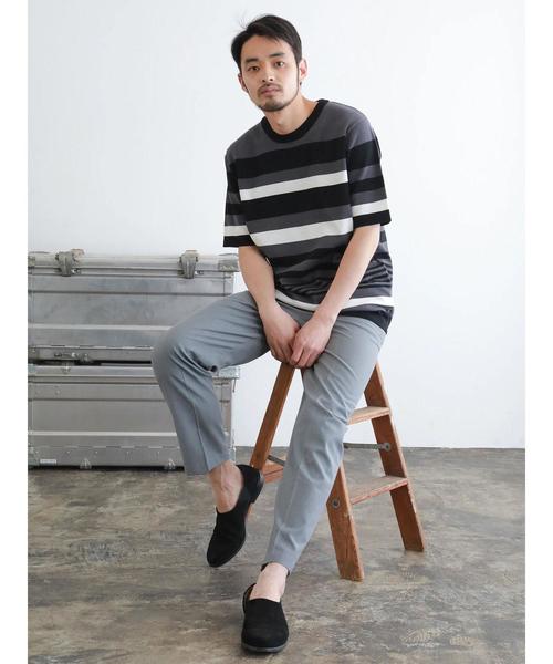 CRAFT STANDARD BOUTIQUE（クラフトスタンダードブティック）の「イージーテーパードパンツ1 ☆○（その他パンツ・メンズ・ネイビー/グレー/サックスブルー・LL/S/M/L）」の15枚目の写真
