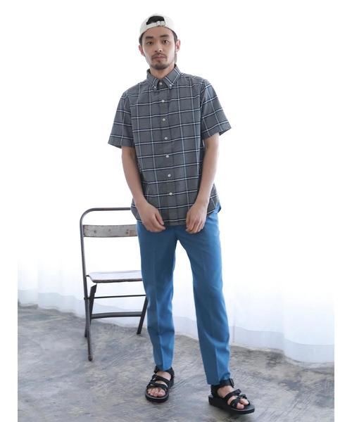 CRAFT STANDARD BOUTIQUE（クラフトスタンダードブティック）の「イージーテーパードパンツ1 ☆○（その他パンツ・メンズ・ネイビー/グレー/サックスブルー・LL/S/M/L）」の19枚目の写真