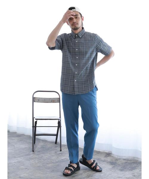 CRAFT STANDARD BOUTIQUE（クラフトスタンダードブティック）の「イージーテーパードパンツ1 ☆○（その他パンツ・メンズ・ネイビー/グレー/サックスブルー・LL/S/M/L）」の20枚目の写真