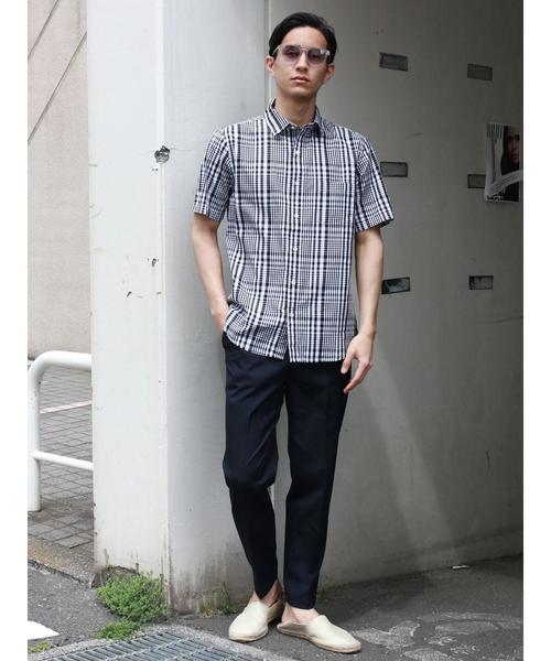 CRAFT STANDARD BOUTIQUE（クラフトスタンダードブティック）の「イージーテーパードパンツ1 ☆○（その他パンツ・メンズ・ネイビー/グレー/サックスブルー・LL/S/M/L）」の22枚目の写真