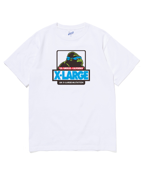 ニュージーランド限定‼️XLARGE パープル Tシャツ Mサイズ キャラクター XLARGE（エクストララージ）の「S/S TEE MUTANT OG