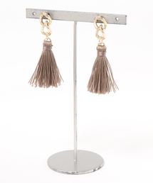 AMERICAN HOLIC | チェーンタッセルピアス(ピアス（両耳用）)