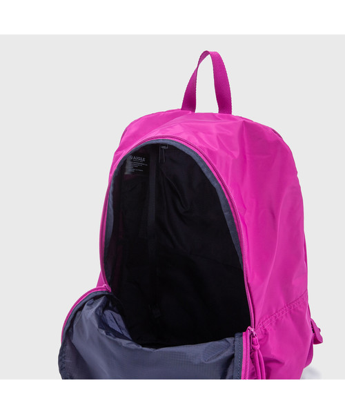 AIGLE（エーグル）の「パッカエアバックパック（バックパック/リュック・メンズ・マジェンタ/ダークネイビー/カーキ・FREE）」の5枚目の写真