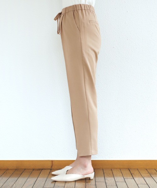 セール】【13色展開】きれいめツイル美脚ドローストリング