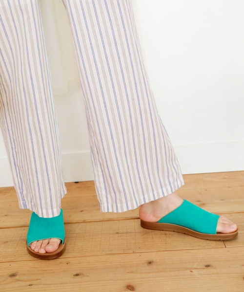 niko and...（ニコアンド）の「オリジナルアシンメトリーサンダル（サンダル・レディース・グレー/レッド/ライトブルー/ブラック・LARGE/SMALL/MEDIUM）」の3枚目の写真