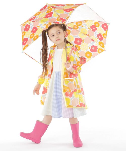 SHIPS（シップス）の「SHIPS KIDS:レインブーツ(19～22cm)（レインシューズ・キッズ・ピンク/ネイビー・19/20/21/22）」の3枚目の写真