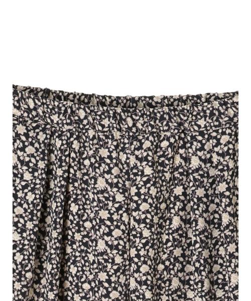 AMERICAN HOLIC（アメリカンホリック）の「とろみタックワイドパンツ＊（その他パンツ・レディース・チャコールグレー/ネイビー/ブラウン/モカ/ベージュ系その他/ブルー系その他/ドット/ベージュ系その他3・L/M）」の11枚目の写真