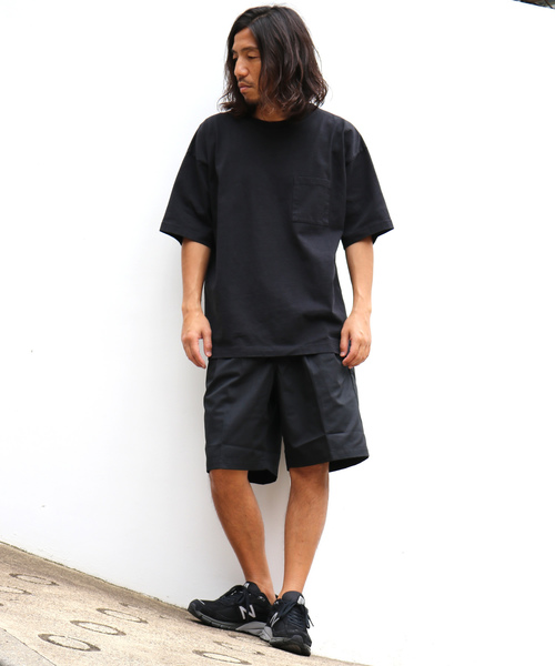 Dickies（ディッキーズ）の「Dickies/ディッキーズ TCtwill two tucked wide short pants（チノパンツ・メンズ・ブラック/ベージュ・30inch）」の16枚目の写真