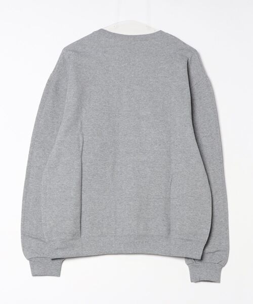 Revo.（レボ）の「【Revo.】JERZEES プルオーバースウェット/YELLOW LOGO/メンズ（スウェット・メンズ・ホワイト/ブラック/グレー・M/L）」の4枚目の写真