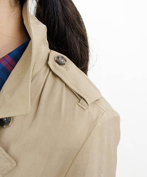 CIAOPANIC（チャオパニック）の「【Ciaopanic】トレンチコート（トレンチコート・レディース・ベージュ/カーキ/ネイビー・FREE）」の6枚目の写真