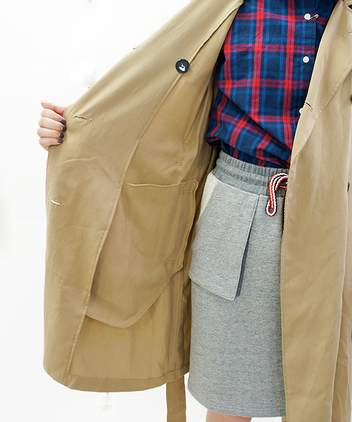 CIAOPANIC（チャオパニック）の「【Ciaopanic】トレンチコート（トレンチコート・レディース・ベージュ/カーキ/ネイビー・FREE）」の4枚目の写真