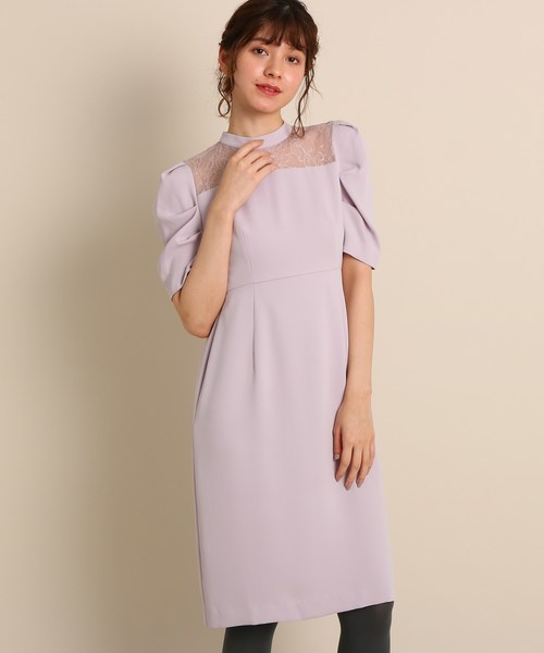 セール Luxe Brille タックスリーブ ヨークレースワンピース ワンピース Anatelier アナトリエ のファッション通販 Zozotown