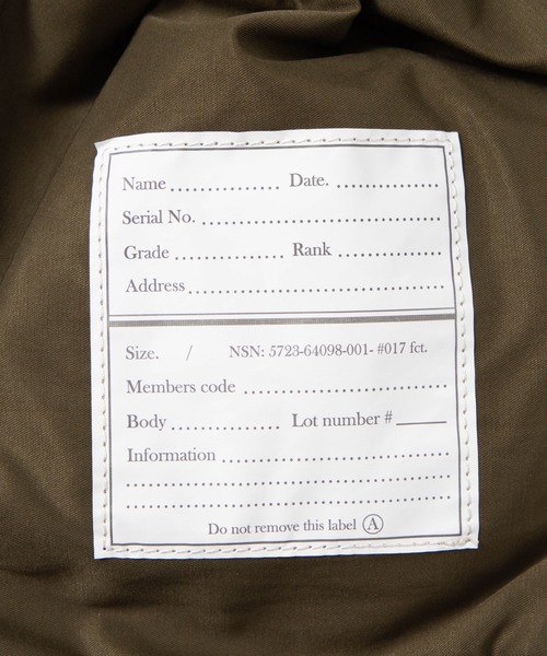 WEGO（ウィゴー）の「WEGO/ミリタリー2WAY巾着バッグ（ショルダーバッグ・メンズ・ブラック/カーキ/キャメル・FREE）」の17枚目の写真