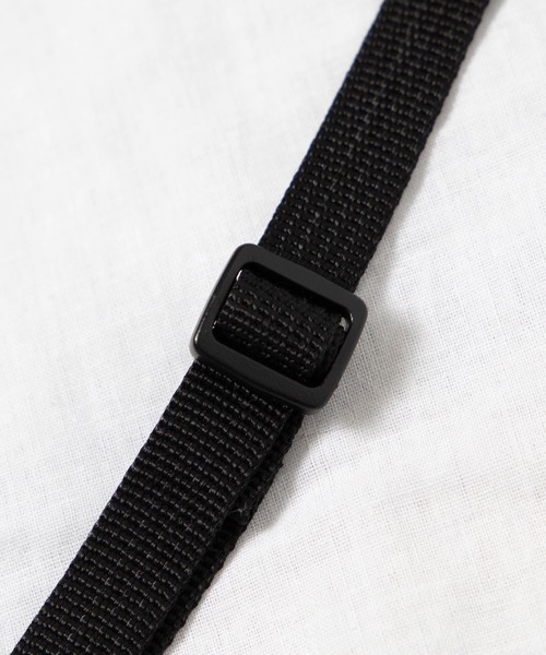 WEGO（ウィゴー）の「WEGO/ミリタリー2WAY巾着バッグ（ショルダーバッグ・メンズ・ブラック/カーキ/キャメル・FREE）」の19枚目の写真