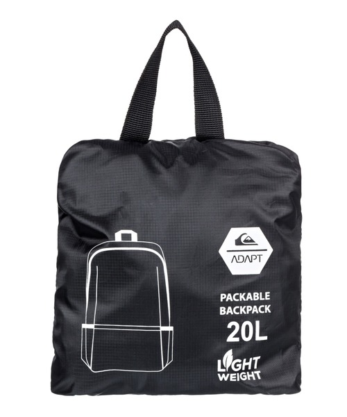 Quiksilver（クイックシルバー）の「PRIMITIV PACKABLE/クイックシルバー メンズ バックパック リュックサック（バックパック/リュック・メンズ・ブラック/グレー/ブラック系その他/グレー系その他/ブラック系その他2/カーキ・FREE）」の13枚目の写真
