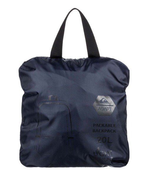 Quiksilver（クイックシルバー）の「PRIMITIV PACKABLE/クイックシルバー メンズ バックパック リュックサック（バックパック/リュック・メンズ・ブラック/グレー/ブラック系その他/グレー系その他/ブラック系その他2/カーキ・FREE）」の9枚目の写真