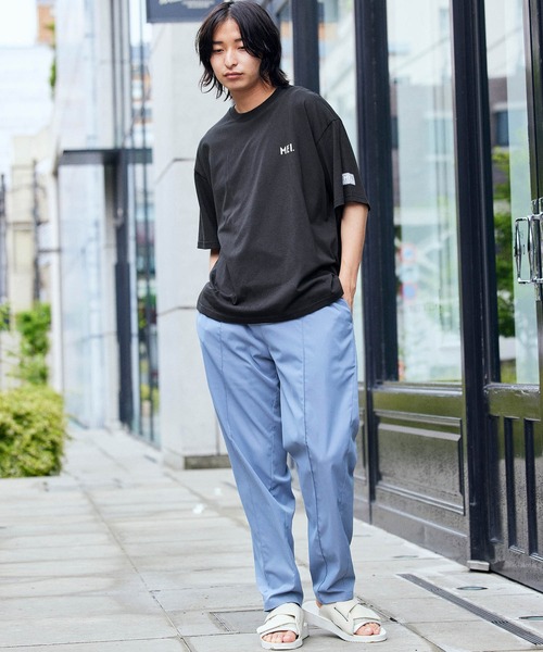 MEI（メイ）の「MEI/メイ MONO-MART別注 オーバーサイズ半袖Tシャツ（Tシャツ/カットソー・メンズ・ホワイト/ブラック/ベージュ/グリーン系その他/ネイビー・FREE）」の10枚目の写真