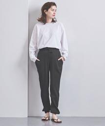 BASERANGE | ＜BASERANGE（ベースレンジ）＞SWEAT リブ パンツ(その他パンツ)