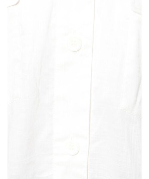 EMODA（エモダ）の「シアーバルキーシャツ（シャツ/ブラウス・レディース・ホワイト/ブラック/ブルー/マスタード・FREE）」の10枚目の写真