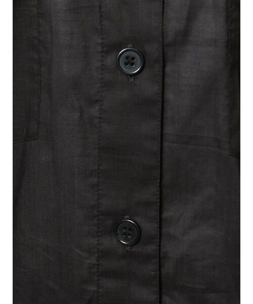 EMODA（エモダ）の「シアーバルキーシャツ（シャツ/ブラウス・レディース・ホワイト/ブラック/ブルー/マスタード・FREE）」の11枚目の写真