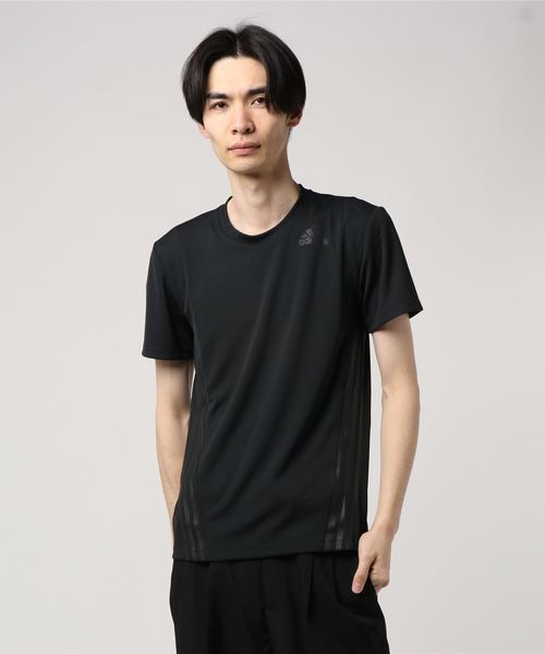 adidas（アディダス）の「アディダス adidas 半袖Tシャツ（Tシャツ/カットソー・メンズ・ブラック/カーキ/ネイビー/ダークグレー/ホワイト/オフホワイト/ブルー/ライトグリーン・M/XXL/L/XL/S）」の4枚目の写真