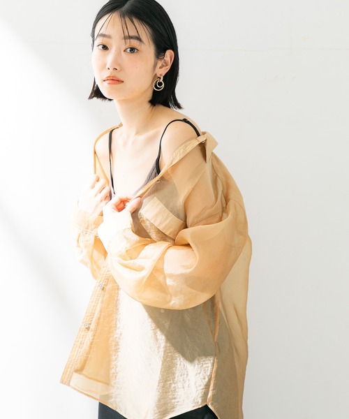 STUDIOUS(ステュディオス)の「【STUDIOUS】マルチリブパッドインキャミソール(キャミソール・レディース・ベージュ/ブラック/ホワイト・FREE)」の21枚目の写真