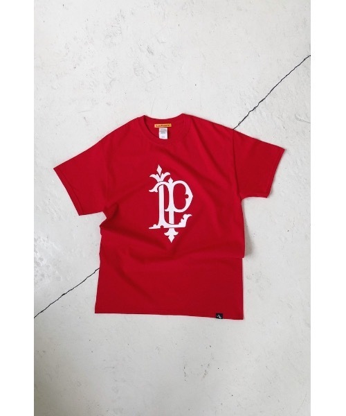 Low Powers(ローパワーズ)の「LP BIG LOGO TEE(Tシャツ/カットソー)」|レッド