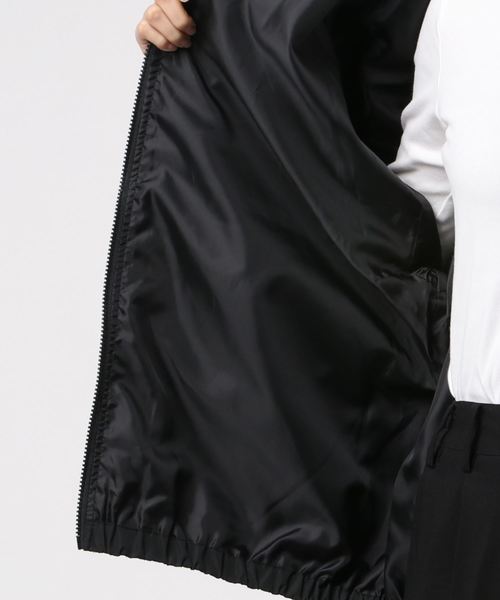 WEGO（ウィゴー）の「WEGO/スリーブ刺繍ブルゾン（ブルゾン・レディース・ホワイト/ブラック系その他/ブラック・FREE）」の7枚目の写真