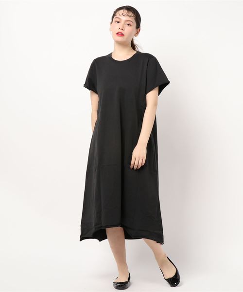 セール コンパクトミニ裏毛aラインワンピース ワンピース Teee ティー のファッション通販 Zozotown