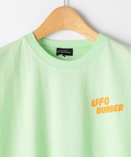 green label relaxing(グリーンレーベルリラクシング)の「【キッズ】FOODキャラクター Tシャツ(Tシャツ/カットソー・キッズ・ライム/オフホワイト・95/105/135/125/115)」の8枚目の写真