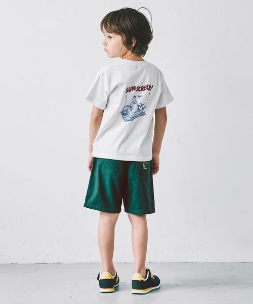 green label relaxing(グリーンレーベルリラクシング)の「【キッズ】FOODキャラクター Tシャツ(Tシャツ/カットソー・キッズ・ライム/オフホワイト・95/105/135/125/115)」の10枚目の写真