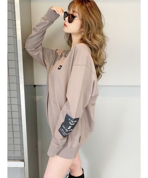 DC（ディーシー）の「DC×GYDA BOX DESIGN プルオーバー（スウェット・レディース・ブラック/ベージュ/オフホワイト/オレンジ・FREE）」の12枚目の写真