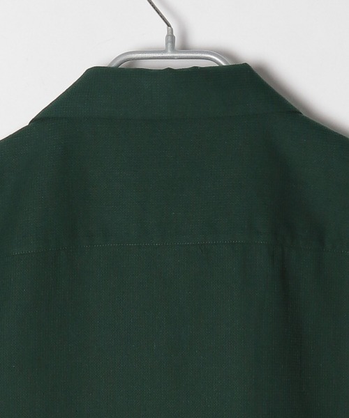 LAKOLE（ラコレ）の「コットンパナマシャツ / LAKOLE（シャツ/ブラウス・メンズ・ブラウン/オフホワイト/グリーン/サンドグレー・MEDIUM/LARGE）」の10枚目の写真