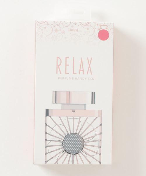 RELAX(リラックス)の「〈RELAX/リラックス〉PERFUME HANDY FAN/パフュームハンディファン(生活家電・レディース・ピンク/ホワイト/ブラック・ONE SIZE)」の5枚目の写真