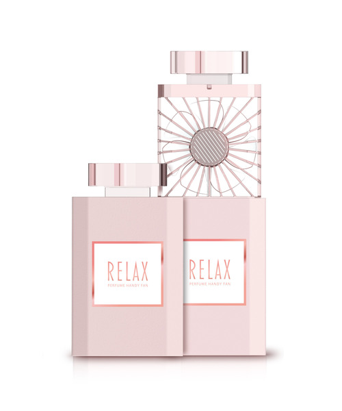 RELAX(リラックス)の「〈RELAX/リラックス〉PERFUME HANDY FAN/パフュームハンディファン(生活家電・レディース・ピンク/ホワイト/ブラック・ONE SIZE)」の4枚目の写真