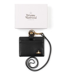 【Vivienne Westwood】VINTAGE ORB 定期入れ 日本限定】VINTAGE ORB 定期入れ(ブラック)（レディース