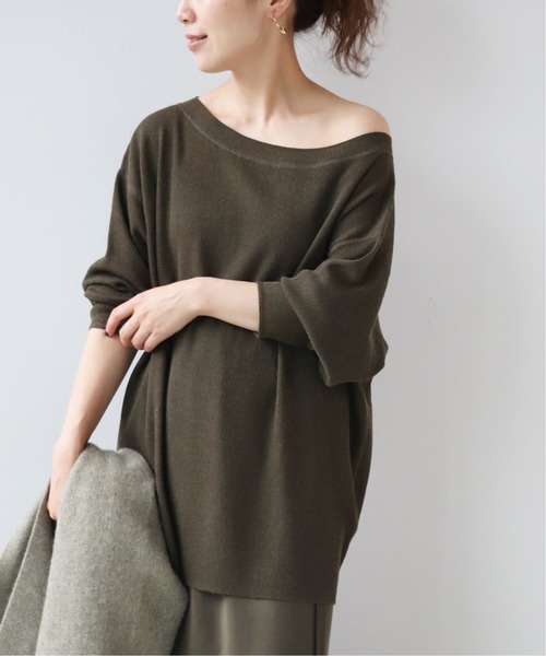Plage - 美品★ウォッシャブルリブプルオーバー plage（プラージュ）の「ウォッシャブルリブプルオーバー