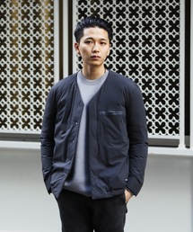 ATTACHMENT | T400ノイズコーティングストレッチ タフタ ダウンシャツ(ダウンジャケット/コート)