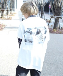 rovtski | AFYF COOL TECH PRINT TRIANGLE TEE/オーバーサイズ ビッグシルエット クールテック アートプリント 三角Tシャツ(Tシャツ/カットソー)