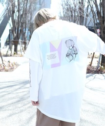 rovtski | AFYF COOL TECH PRINT TRIANGLE TEE/オーバーサイズ ビッグシルエット クールテック アートプリント 三角Tシャツ(Tシャツ/カットソー)