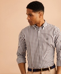 ブルックスブラザーズ Red Fleece チェック プルオーバー BDシャツ Brooks Brothers - ブルックスブラザーズ チェック 長袖 シャツ