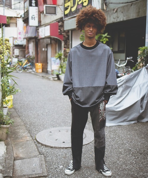 masterkey(マスターキー)の「mlt3197-FATBOYSLIM カットソー(Tシャツ/カットソー・メンズ・グレー系その他・FREE)」の11枚目の写真