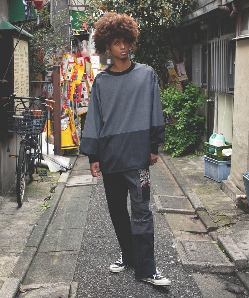 masterkey(マスターキー)の「mlt3197-FATBOYSLIM カットソー(Tシャツ/カットソー・メンズ・グレー系その他・FREE)」の5枚目の写真