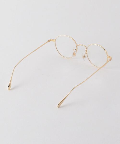 KANEKO OPTICAL（カネコオプティカル）の「UNITED ARROWS by KANEKO OPTICAL Harry/アイウェア MADE IN JAPAN（メガネ・メンズ・シルバー/ゴールド・FREE）」の4枚目の写真