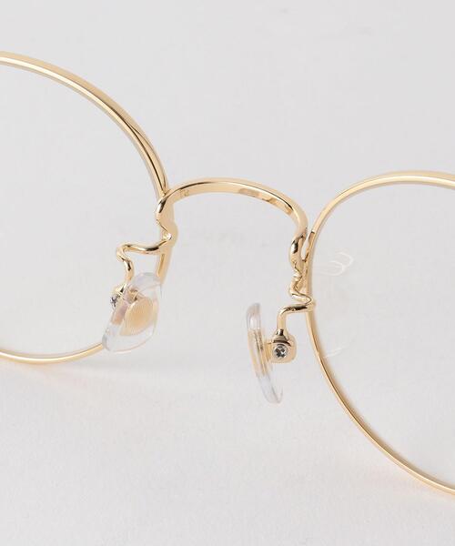 KANEKO OPTICAL（カネコオプティカル）の「UNITED ARROWS by KANEKO OPTICAL Harry/アイウェア MADE IN JAPAN（メガネ・メンズ・シルバー/ゴールド・FREE）」の8枚目の写真