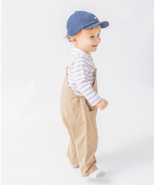 BRANSHES（ブランシェス）の「スニーカー刺繍ベビーキャップ（その他ベビー用品・キッズ・ベージュ/ネイビー・F）」の9枚目の写真