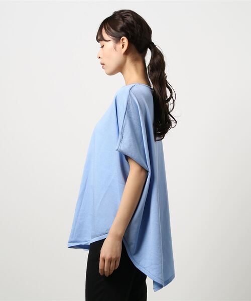 ADPOSION(アドポーション)の「【EDDY GRACE/エディ グレイス】テンジクドルマン(Tシャツ/カットソー・レディース・ブルー/ホワイト/レッド・MEDIUM)」の4枚目の写真